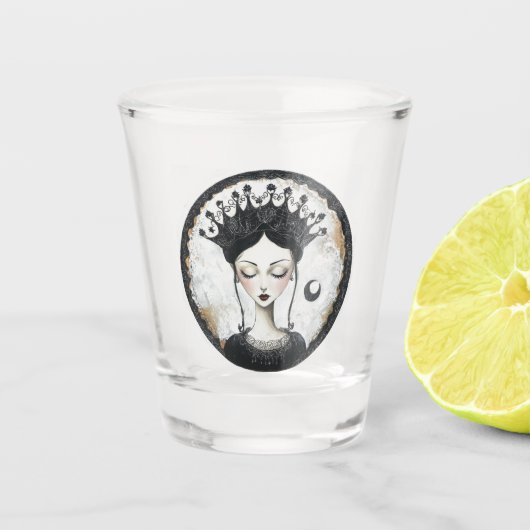 ゴシック女王 ショットグラス (正面)