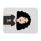 ゴシック女 マグネット (横)