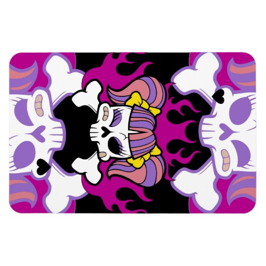 ゴシック女 マグネット (横)