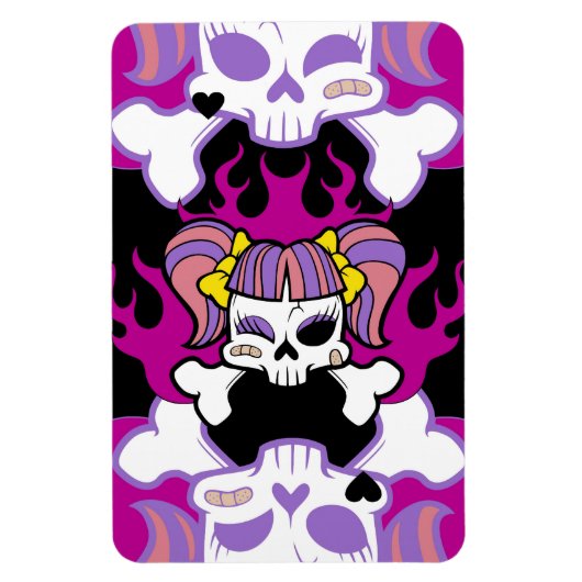 ゴシック女 マグネット (縦)