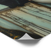 ゴシック妖精と幽霊座ってトイレアート予測できな ポスター (角)