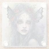 ゴシック妖精のジワリー記念ボックス ガラスコースター (裏面)