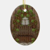 ゴシック妖精の国とスカルギター セラミックオーナメント (裏面)