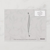 ゴシック妖精の国立体作品はがき ポストカード (裏面)