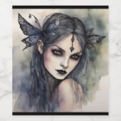 ゴシック妖精 ワインラベル (シングルラベル)