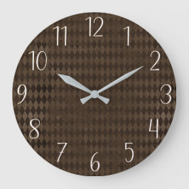 ゴシック子供部屋ダークハーレクイン ラージ壁時計