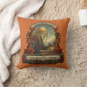 ゴシック学生スケルトンおもしろい引用文ハロウィーン クッション (ブランケット)