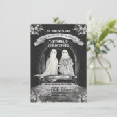 ゴシック幽霊新郎新婦結婚ズ 招待状 (スタンド正面)