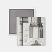 ゴシック建築の二次， 1741 マグネット (正面/裏面)