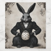 ゴシック復活祭 ワインラベル (シングルラベル)