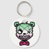 ゴシック性愛プライド旗色熊 キーホルダー (裏面)