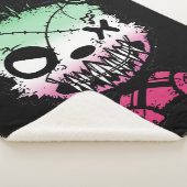 ゴシック性愛プライド旗色熊 シェルパブランケット (3/4)