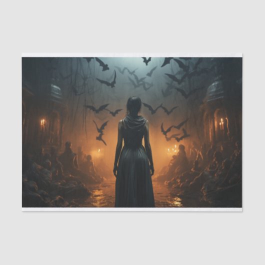 ゴシック悪夢ハロウィーンデクページ 薄葉紙 (正面)