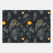 ゴシック感じ暗黒の憂鬱 ラッピングペーパーシート (正面)