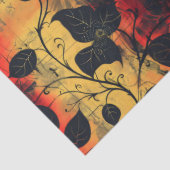 ゴシック感じ暗黒の黄色 薄葉紙 (詳細)