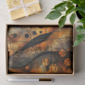 ゴシック感じ暗黒の黄色 薄葉紙 (ギフト)