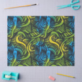 ゴシック感じ色の濃い緑 薄葉紙 (クラフト)