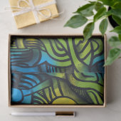 ゴシック感じ色の濃い緑 薄葉紙 (ギフト)