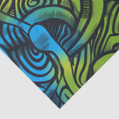 ゴシック感じ色の濃い緑 薄葉紙 (詳細)