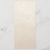 ゴシック感謝祭フラットメニュー メニュー (裏面)