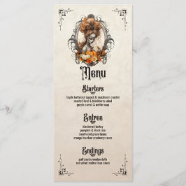 ゴシック感謝祭フラットメニュー メニュー