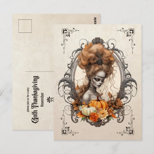 ゴシック感謝祭 ポストカード (正面/裏面)