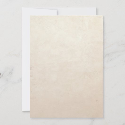 ゴシック感謝祭 招待状 (裏面)