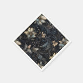 ゴシック抽象芸術花柄 スタンダードカクテルナプキン (角)