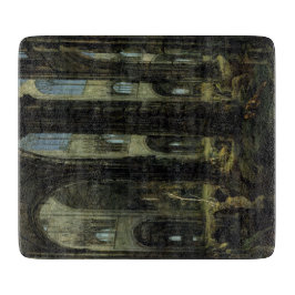 ゴシック教会の廃墟（カール・ブレヘン著） カッティングボード