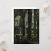 ゴシック教会の廃墟（カール・ブレヘン著） カード (正面/裏面インサイチュ)