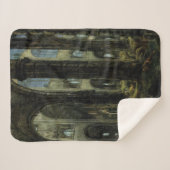 ゴシック教会の廃墟(カール・ブレヘン著) シェルパブランケット (正面(横))