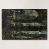 ゴシック教会の廃墟（カール・ブレヘン著） ジグソーパズル (横)