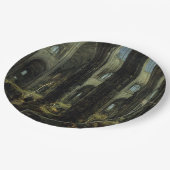 ゴシック教会の廃墟(カール・ブレヘン著) ペーパープレート (アングル)