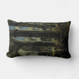 ゴシック教会の廃墟（カール・ブレヘン著） ランバークッション