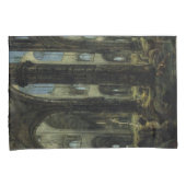 ゴシック教会の廃墟（カール・ブレヘン著） 枕カバー (正面右)