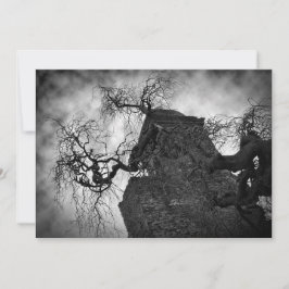 ゴシック教会ハロウィンパーティー 招待状