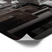 ゴシック教祈会に一人の老人 ポスター (角)