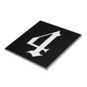 ゴシック数字タイル タイル (側面)