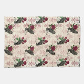 ゴシック文体シリーズデザイン16 キッチンタオル (横)