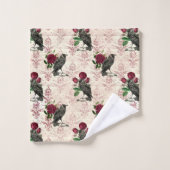 ゴシック文体シリーズデザイン16 バスタオルセット (ウォッシュタオル)