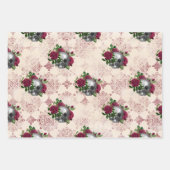 ゴシック文体シリーズデザイン16 ラッピングペーパーシート (正面3)