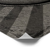 ゴシック文字パパ ポスター (角)