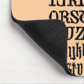 ゴシック文字マウスパッド マウスパッド (コーナー)