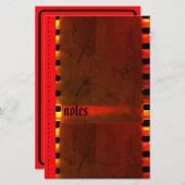 ゴシック文字 便箋 (正面/裏面)