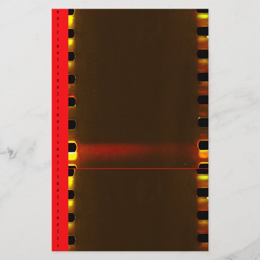 ゴシック文字 便箋 (正面)