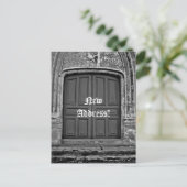 ゴシック新しいアドレス 案内ポストカード (スタンド正面)