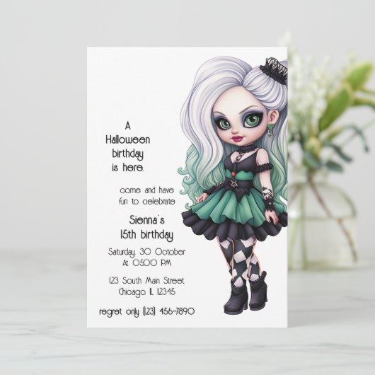 ゴシック日本のの 招待状 (スタンド正面)