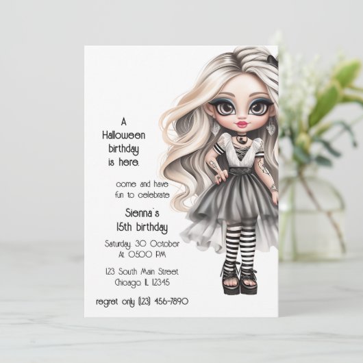 ゴシック日本のの 招待状 (スタンド正面)