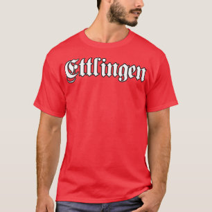 ゴシック書フォント付きEttlingen Tシャツ