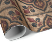 ゴシック木彫り模様 (3) ラッピングペーパー (ロールコーナー)
